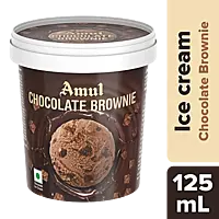 AMUL CUPS CHOCOLATE BROWNIE 125ML