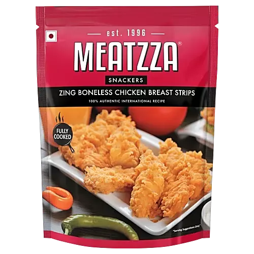 Meatzza - Zing Boneless Chicken Breast Strips 1kg