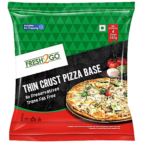 Fresh2go - Pizza Base Thincrust 4*60g