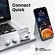 POR 1837 Harmonics Twins S5 TWS Earbuds – Bluetooth 5.2 | In-Ear | Bass | 15H Playtime | White