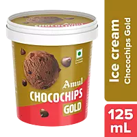 AMUL CUPS CHOCOCHIPS GOLD 125ML