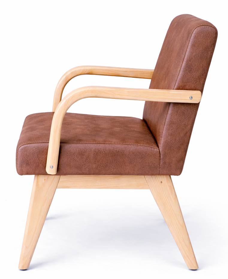 Burano One Seater Sofa Round Arm Chair