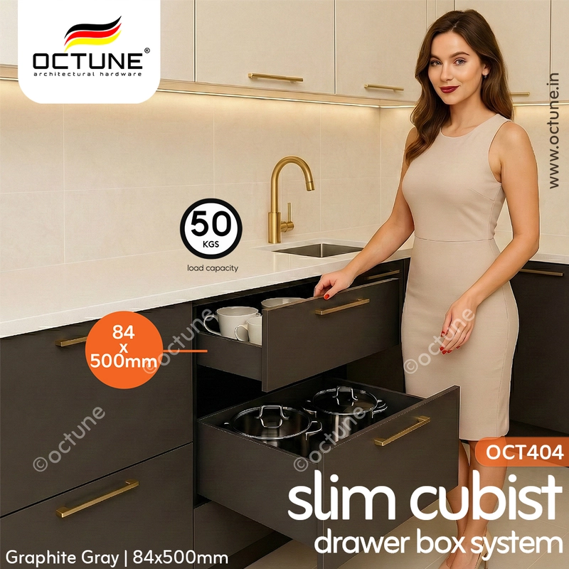 Octune Slim Cubist Drawer Box System