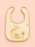 Muslin Cotton Baby Bibs - Pack of 2 - Assorted Designs Muslin Cotton Baby Bibs - Pack of 2 - Assorted Designs