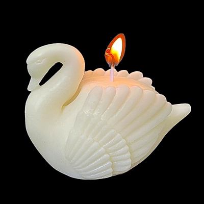 Silicon Mold Candle 3D Swan