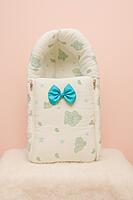 Pure Nest - Crinkled Muslin 3-in-1 Baby Bed, Sleeping Bag & Carry Nest