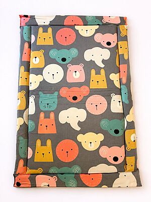 Korai Mat Baby Bed – Handcrafted Foldable River Grass Cushion Bed (2x3 ft)