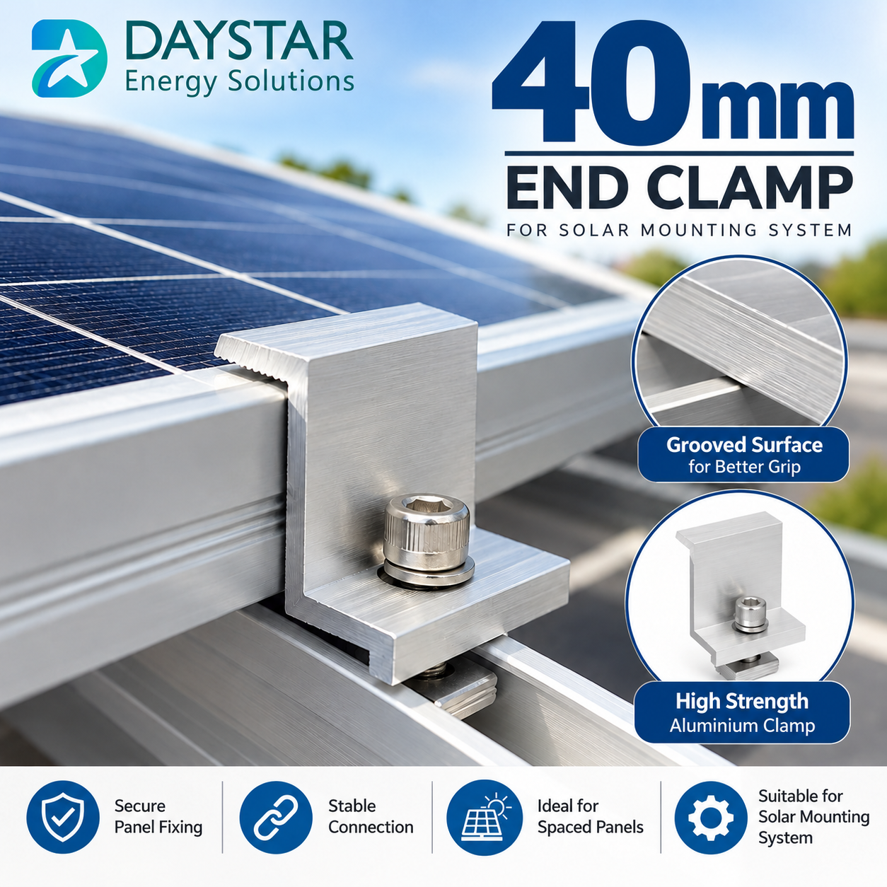 40mm End Clamps
