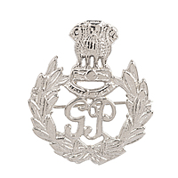 BRASS CAP BADGE