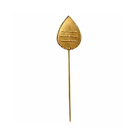 Brass Lord Murugan Vel for Pooja Offering (Venduthal Kanikkai)