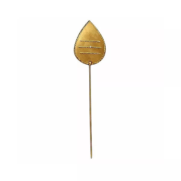 Brass Lord Murugan Vel for Pooja Offering (Venduthal Kanikkai)