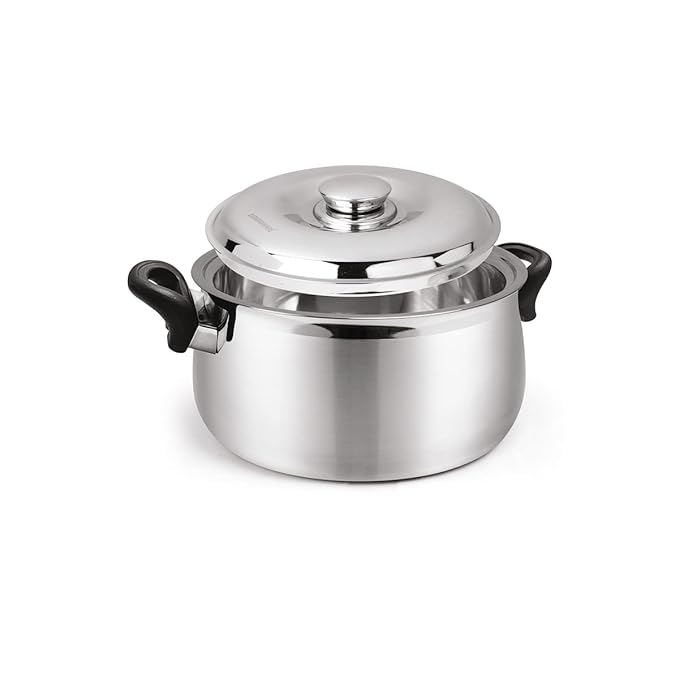 Signora ware Hot Delight Casserole With  Handle ,Steel Lid, 1 Liter