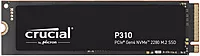 Crucial P310 1TB NVMe SSD with Heatsink – M.2 2280 | PCIe Gen4 | 7100MB/s Read