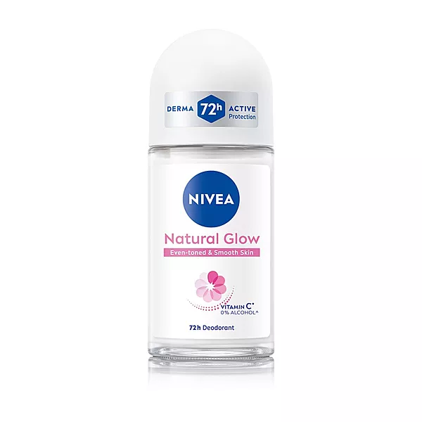 NIVEA ROLL ON NATURAL GLOW SMOOTH SKIN 50ML