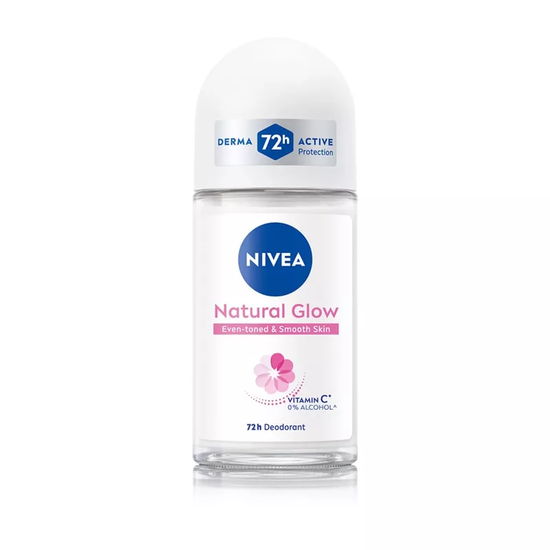 NIVEA ROLL ON NATURAL GLOW SMOOTH SKIN 50ML