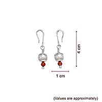 Silver Pearl Earrings, Thottu for kids