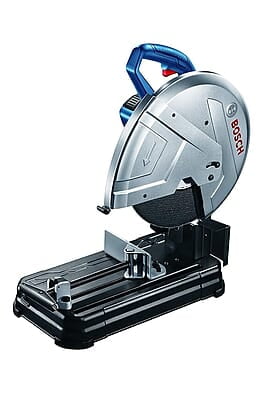 Bosch GCO 220 Corded Electric Metal Cut Off / Chop Saw, 2,200W, 3,800 rpm, Robust Base, 355 mm Cutting disc dia., 15 kg + 1 Bosch cutting disc, 1 Year Warranty