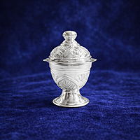 Sterling Silver Kumkum Chimizh – Approx. 12 Grams