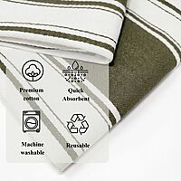 Striped Kitchen Towel Set of 2