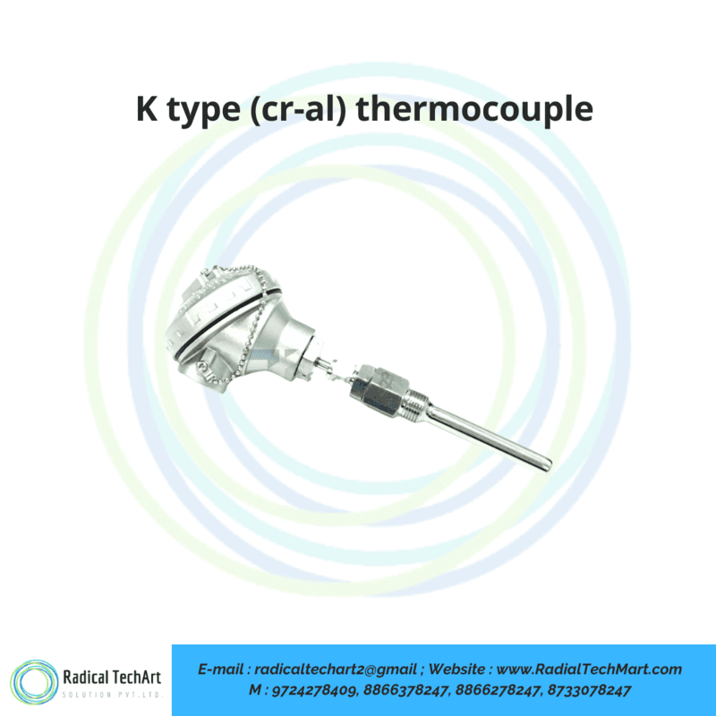 K type (cr-al) thermocouple
