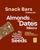 Millet Snack Bars - 250 g | No Added Sugar | Vegan | Gluten Free