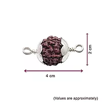 Sterling Silver Chain with Sacred Rudraksha Pendant