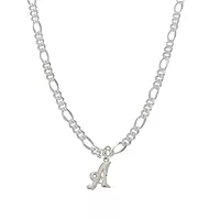 Silver A Pendent/Dollar for Men and Women
