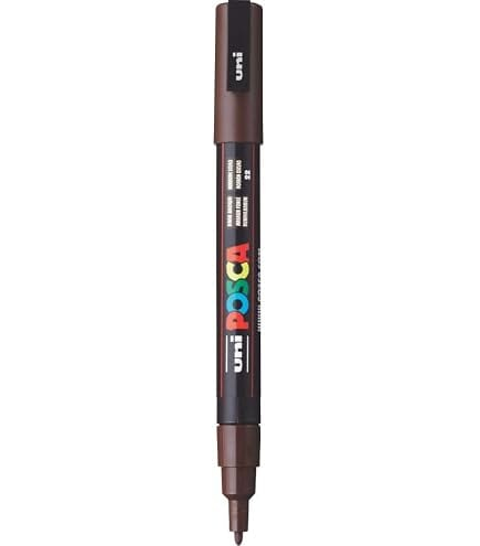 UNI POSCA MARKER - 5m BROWN UNI POSCA MARKER - 5m BROWN