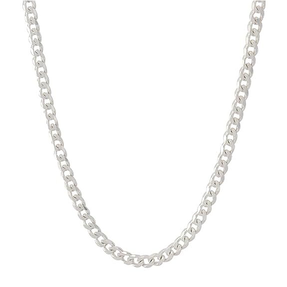 Sterling Silver Men's Curb Chain