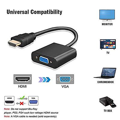 Live Tech LT-HDGATE VGA to HDMI Converter allows seamless connection from VGA devices to HDMI displays. Compact design, supports 1080p resolution, ideal for presentations and home use.