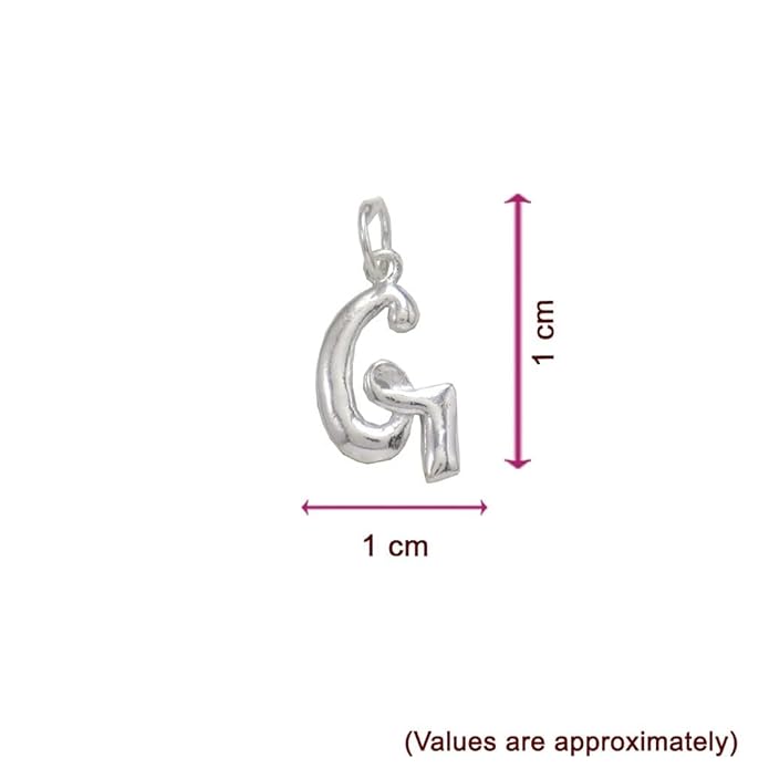 Silver G Pendent/Dollar for Men and Women