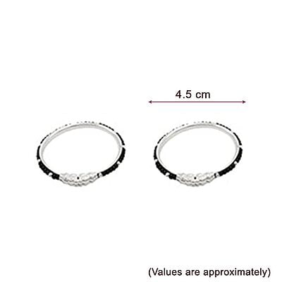 Silver Born Baby Anklets Silver Born Baby Anklets