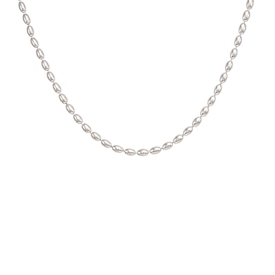 Silver Fancy Design Chain for Men Silver Fancy Design Chain for Men