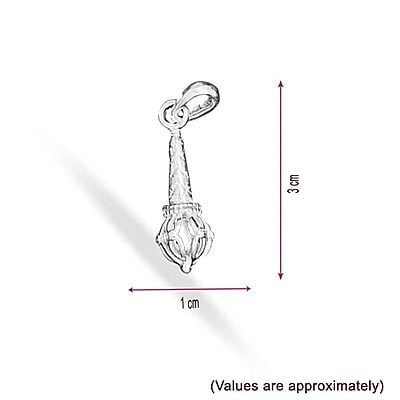 Sterling Silver Hanuman Gadam Sterling Silver Hanuman Gadam