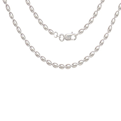 Silver Fancy Design Chain for Men Silver Fancy Design Chain for Men