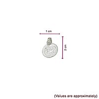 Silver Thambi thozhan Set (Hip Chain Pendants) for baby