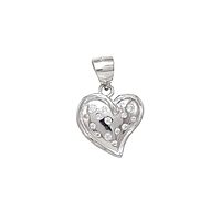 Silver Heart Pendent/Dollar for Women