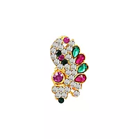 God Ornament Multi-stone bindi/thilagam/Pottu