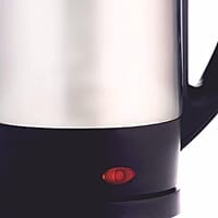 Borosil Eva 1 L 1200W Stainless Steel Electric Kettle | Boil Water for Tea/Coffee/Soup/Noodles | Water Heater Jug | Auto Cut-off, Dry Boil Protection | Multipurpose Kettle | 1 Year Warranty