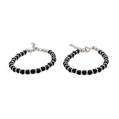 Silver Born Baby Anklets/silver payal for babies Silver Born Baby Anklets/silver payal for babies