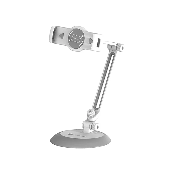 Ultraprolink UM1085WHT Heavy Duty Table Top Stand For Tablets & Phones (White)