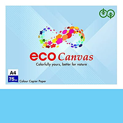 JK Eco Canvas  Paper A4 75 Blue