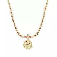 Gold Plated Necklace for Women and Girls