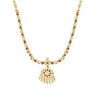 Gold Plated Necklace for Women and Girls