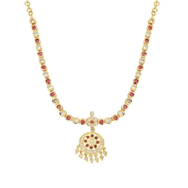 Gold Plated Necklace for Women and Girls