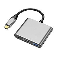 HAMMOK ZEST Type-C 3-in-1 HDMI USB PD Adapter! Connect your devices seamlessly with HDMI output, USB PD charging, and USB data transfer. Compact, portable, and perfect for on-the-go!