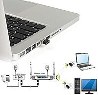 Live Tech WD04 USB WiFi Adapter provides 600Mbps speed, ensuring reliable connectivity. Compact, easy setup, and device compatible!