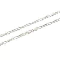 Sterling Silver Men's Figaro Chain