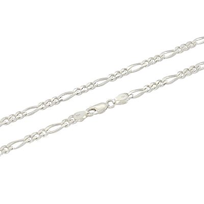 Sterling Silver Men's Figaro Chain