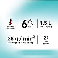 Havells Glanzo Garment Steamer 1650 Watt (blue and grey) 2 year warranty,1.5 L tank